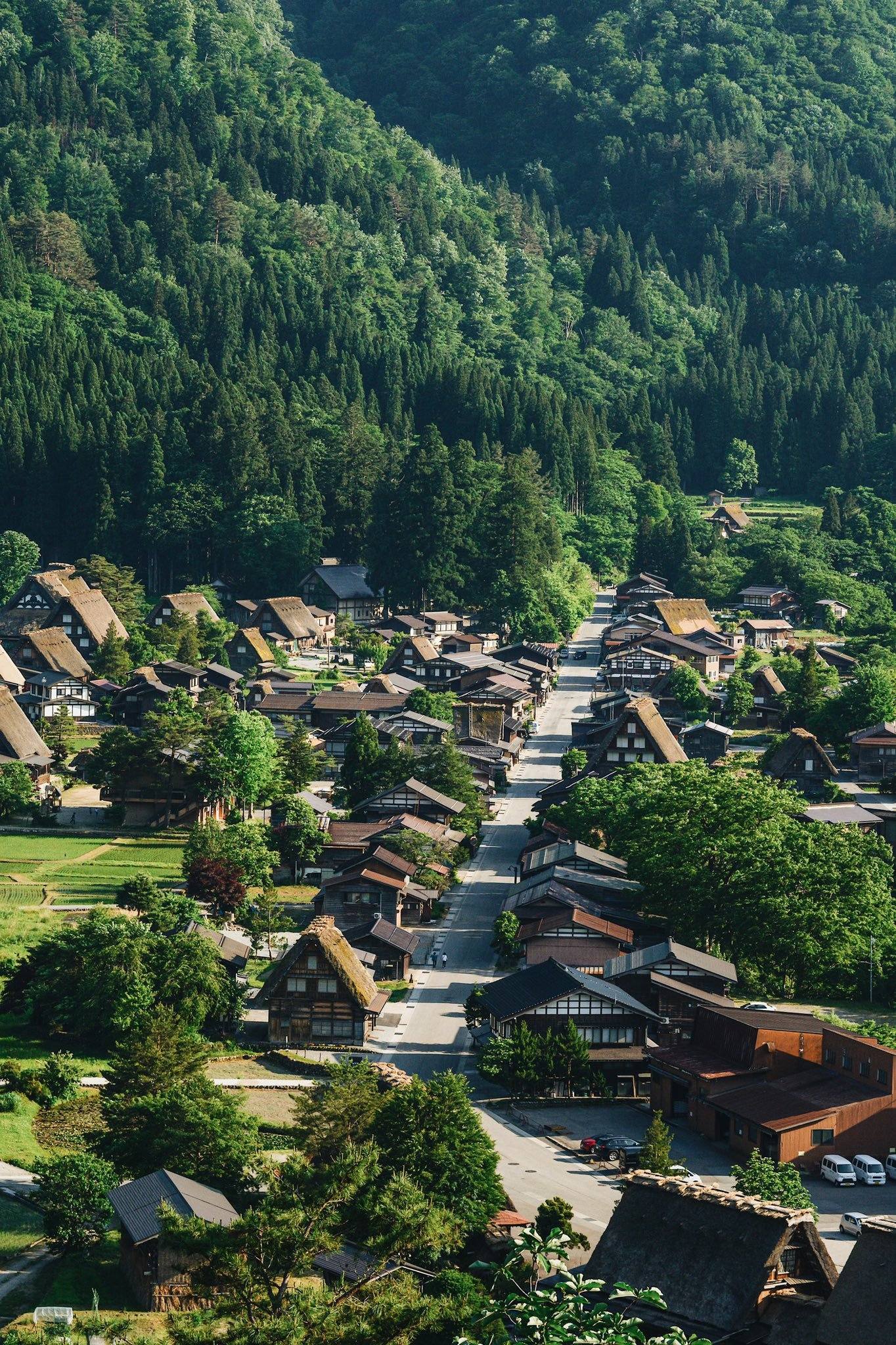 粉红山水梦：手机壁纸的极简视觉盛宴